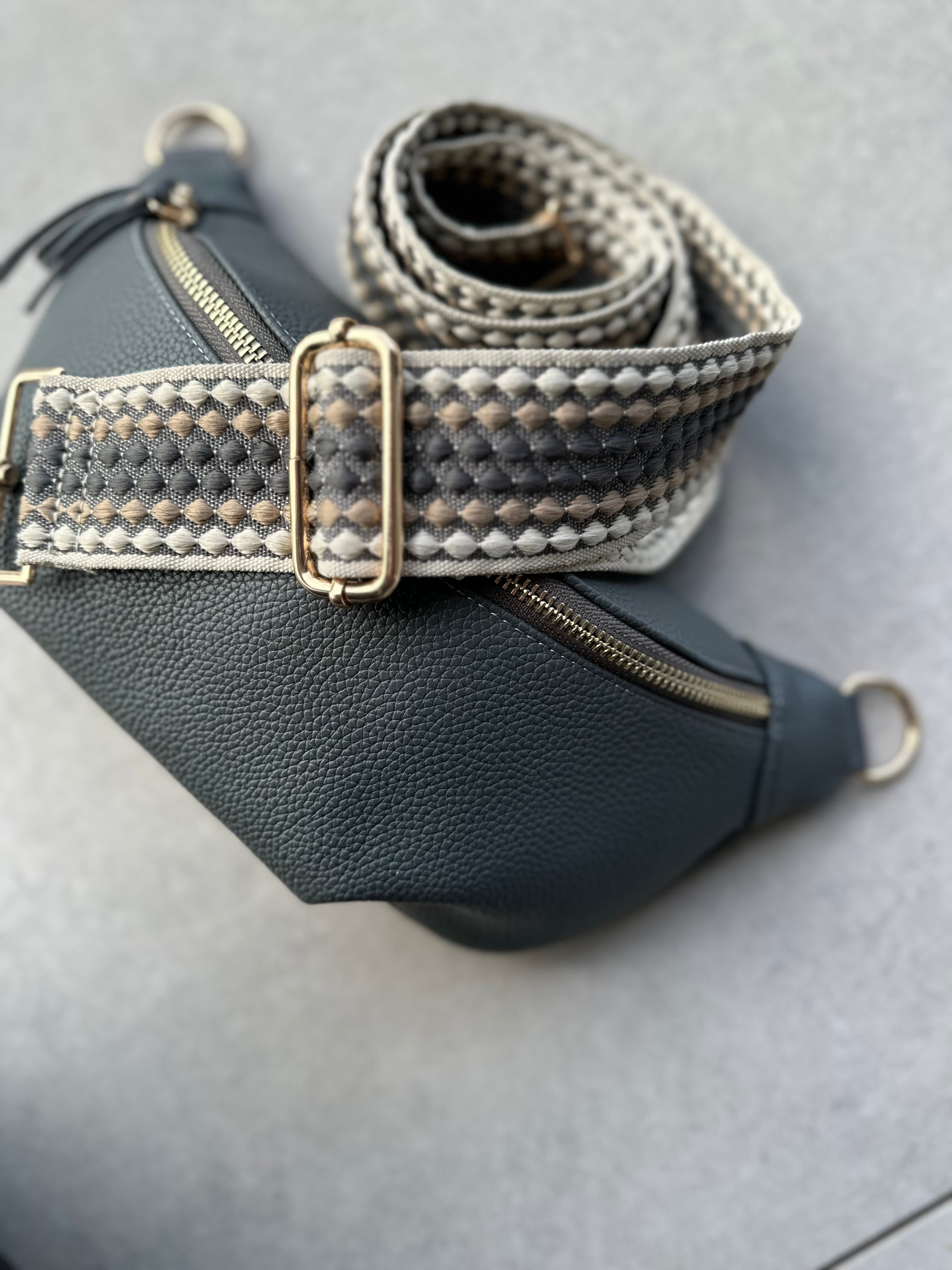 Large crossbody bag - Charcoal