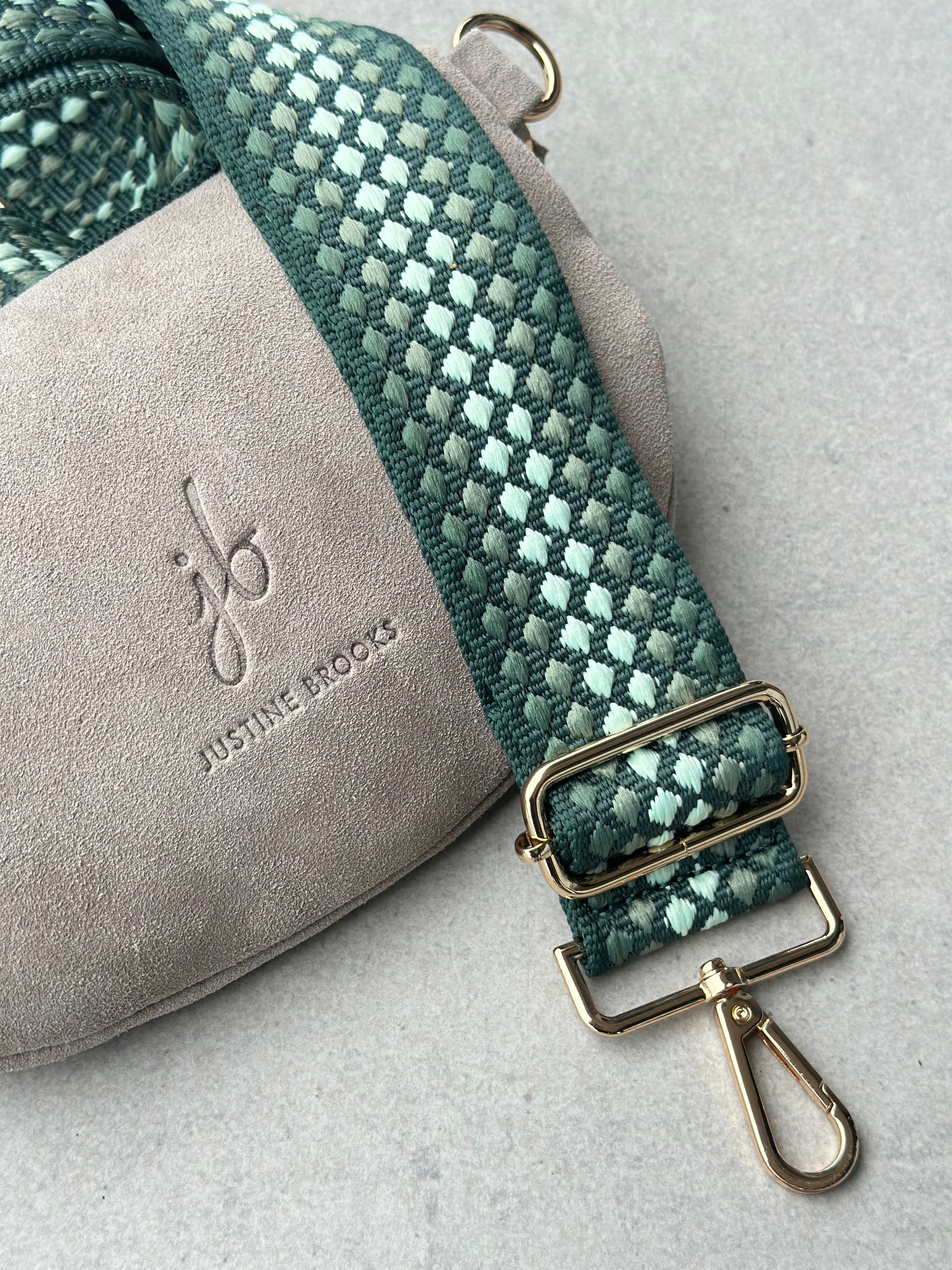 50 shades of green bag Strap