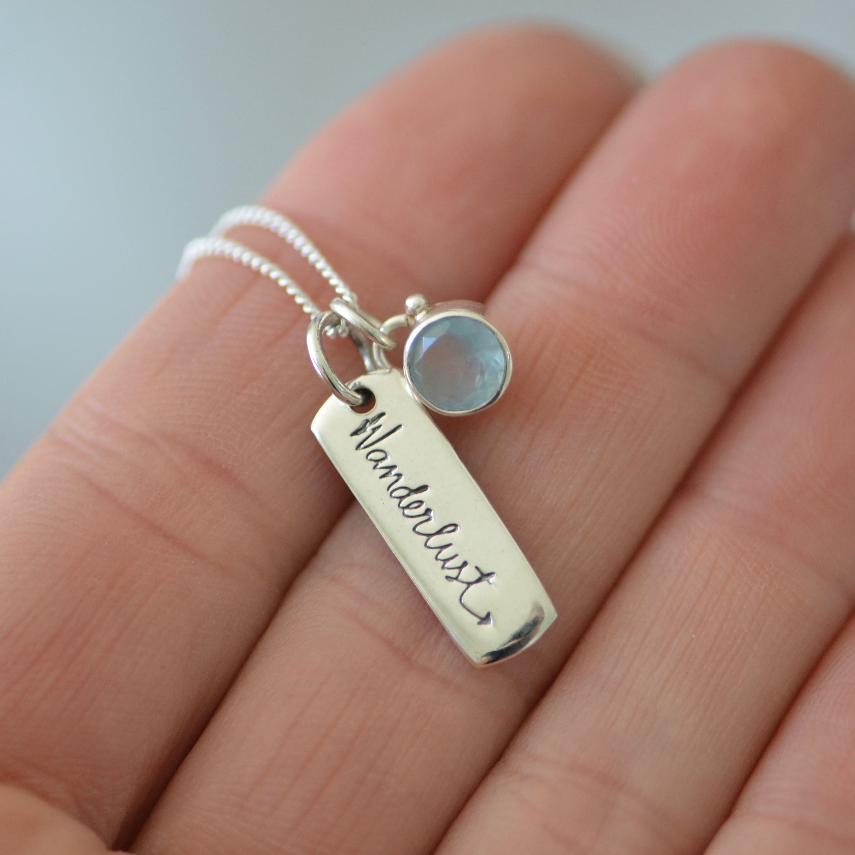 Wanderlust necklace