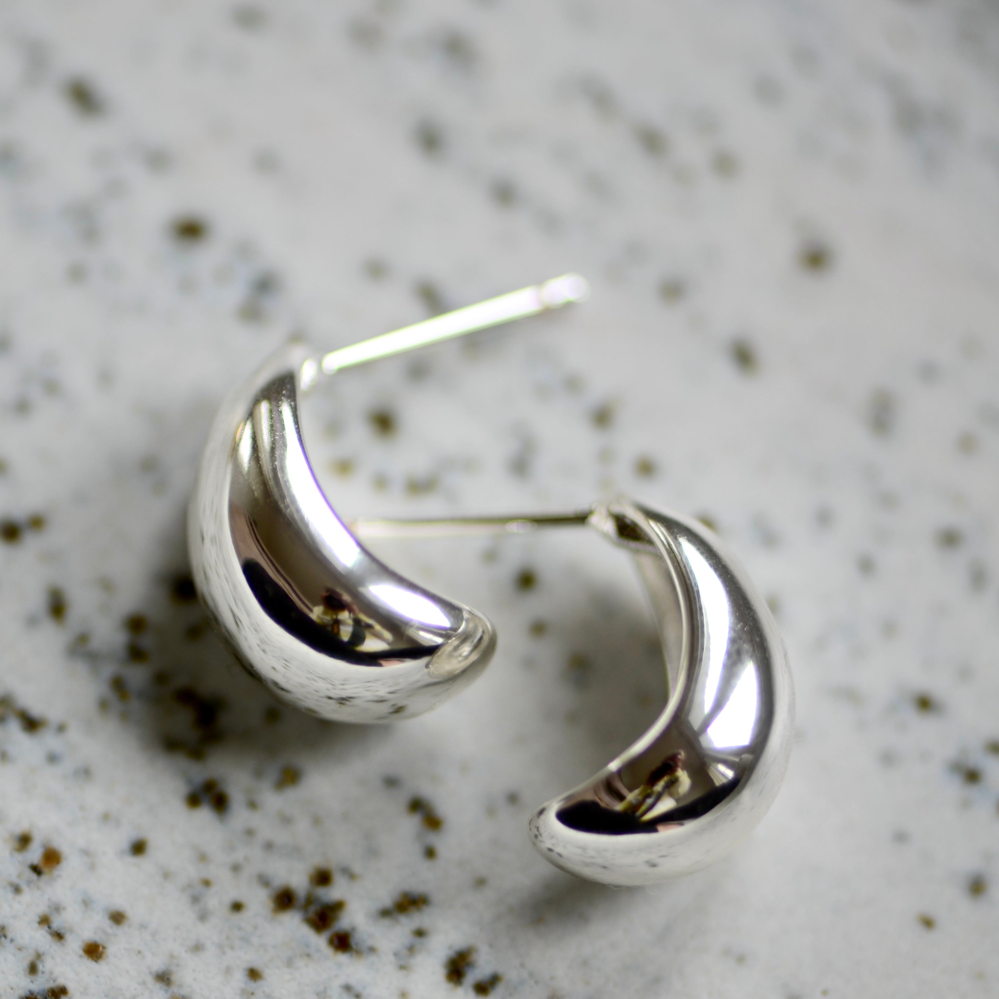 Silver Drop Earrings