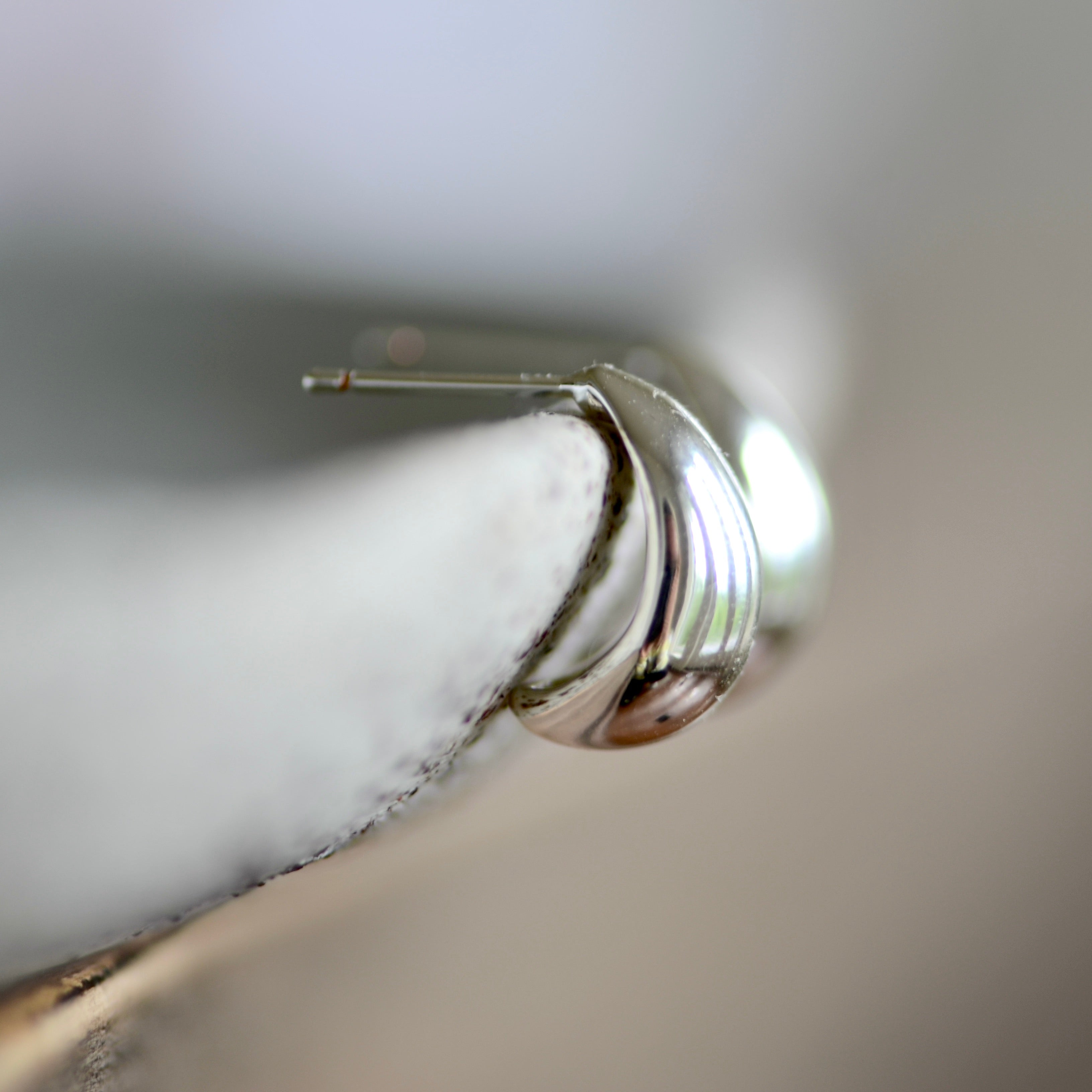 Silver Drop Earrings
