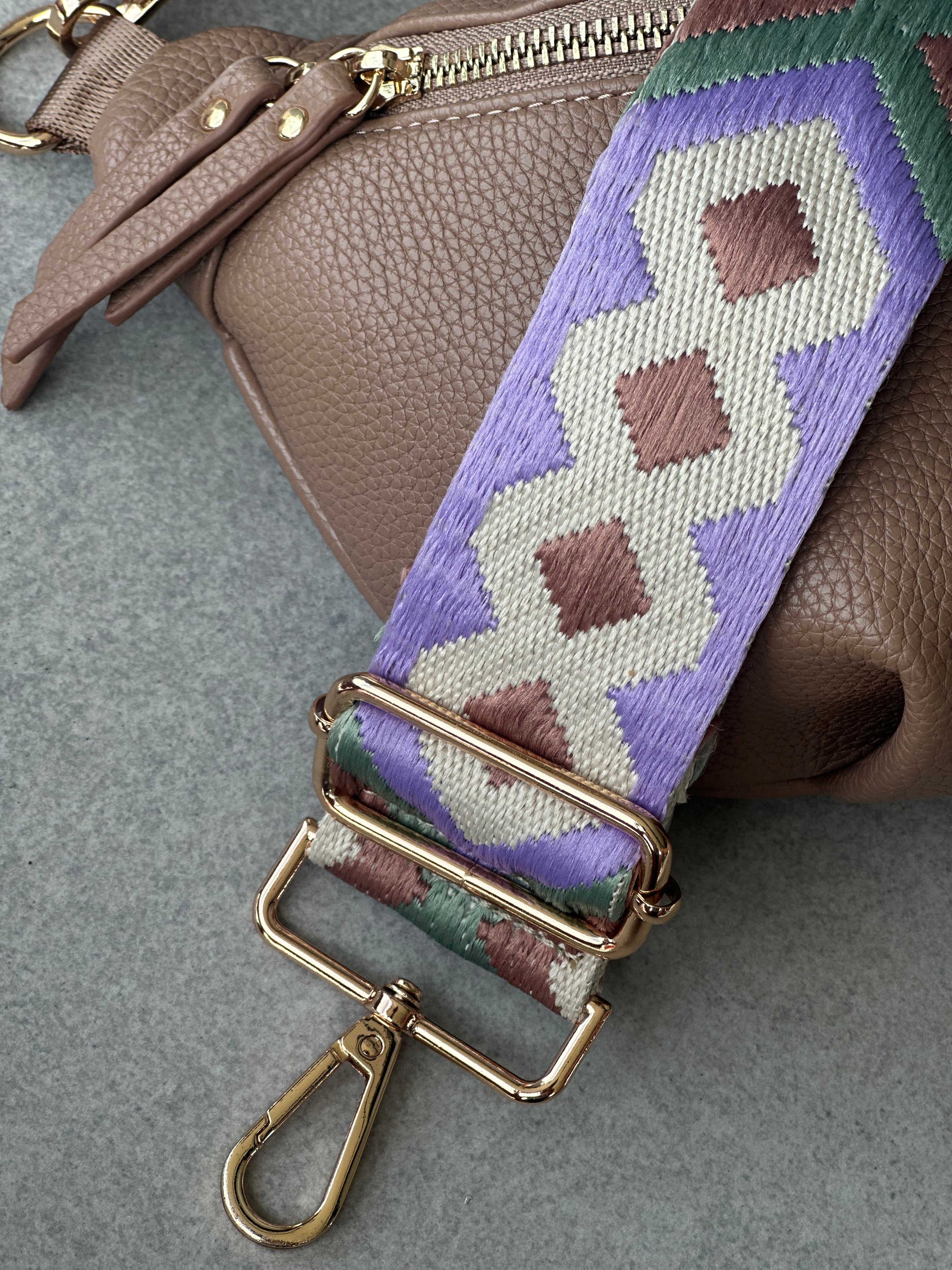 Large crossbody bag - Tan