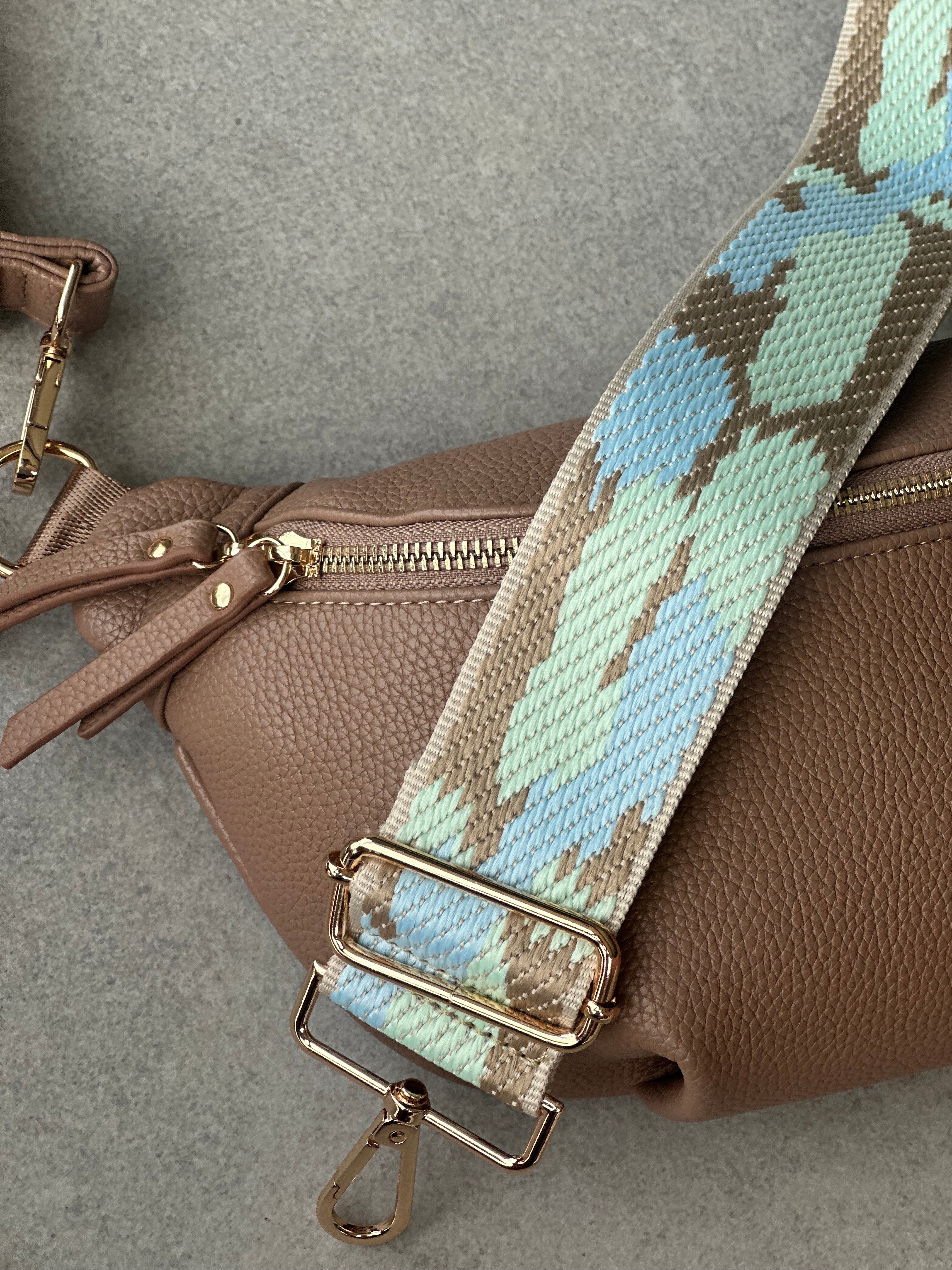 Large crossbody bag - Tan