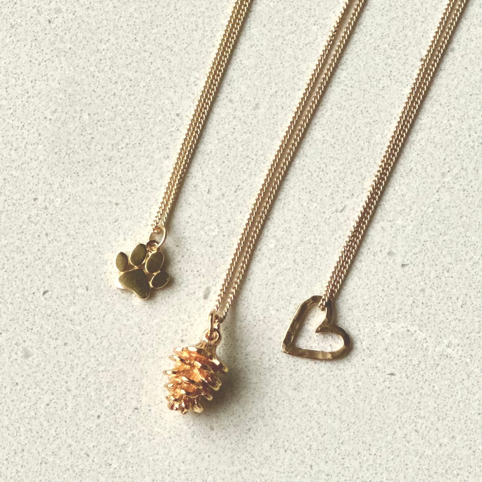 Tiny heart shape pendant