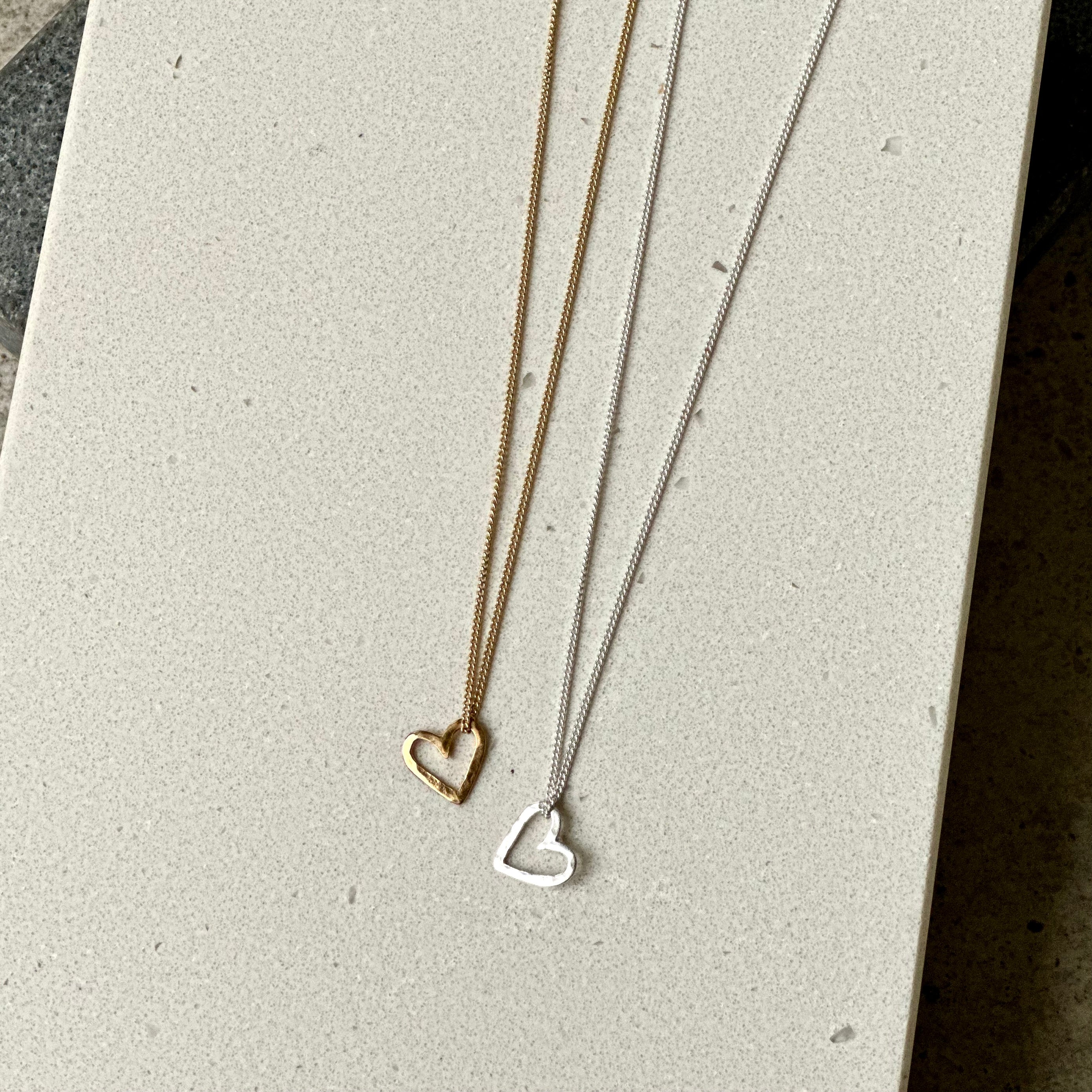 Tiny heart shape pendant