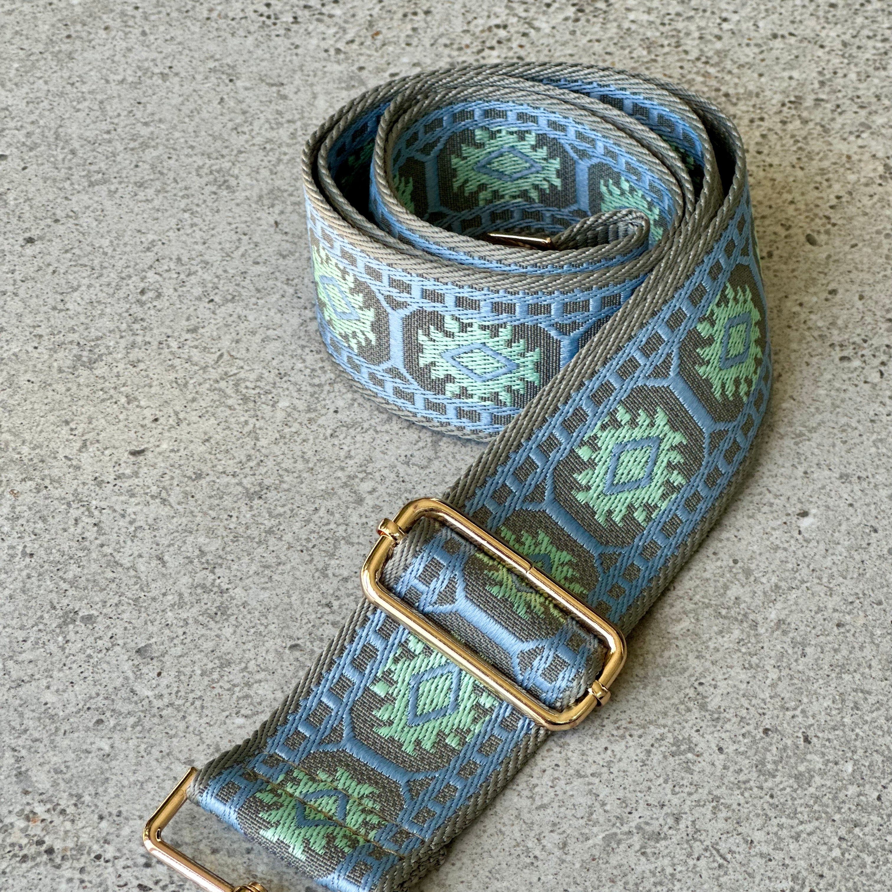 Minted bag strap