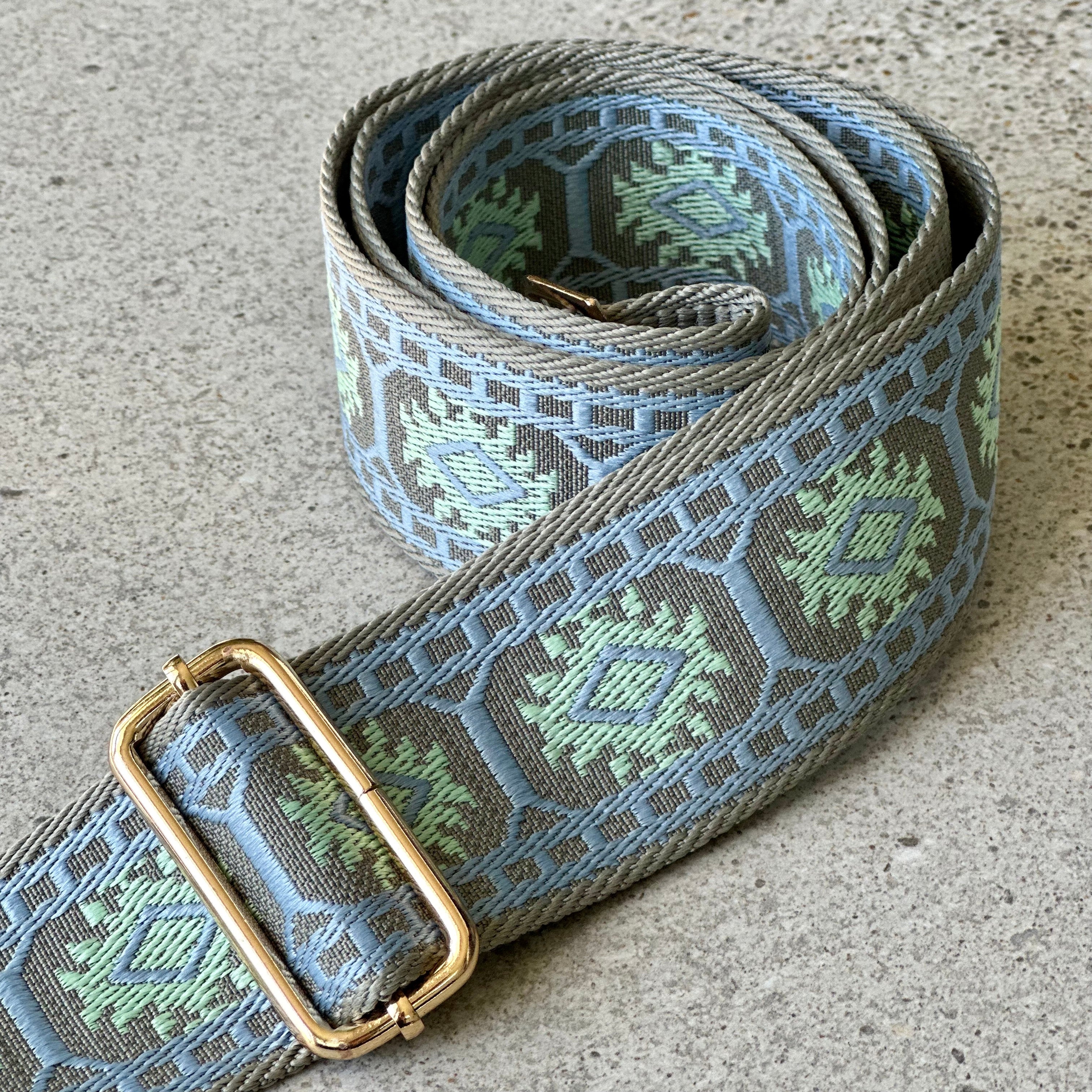 Minted bag strap