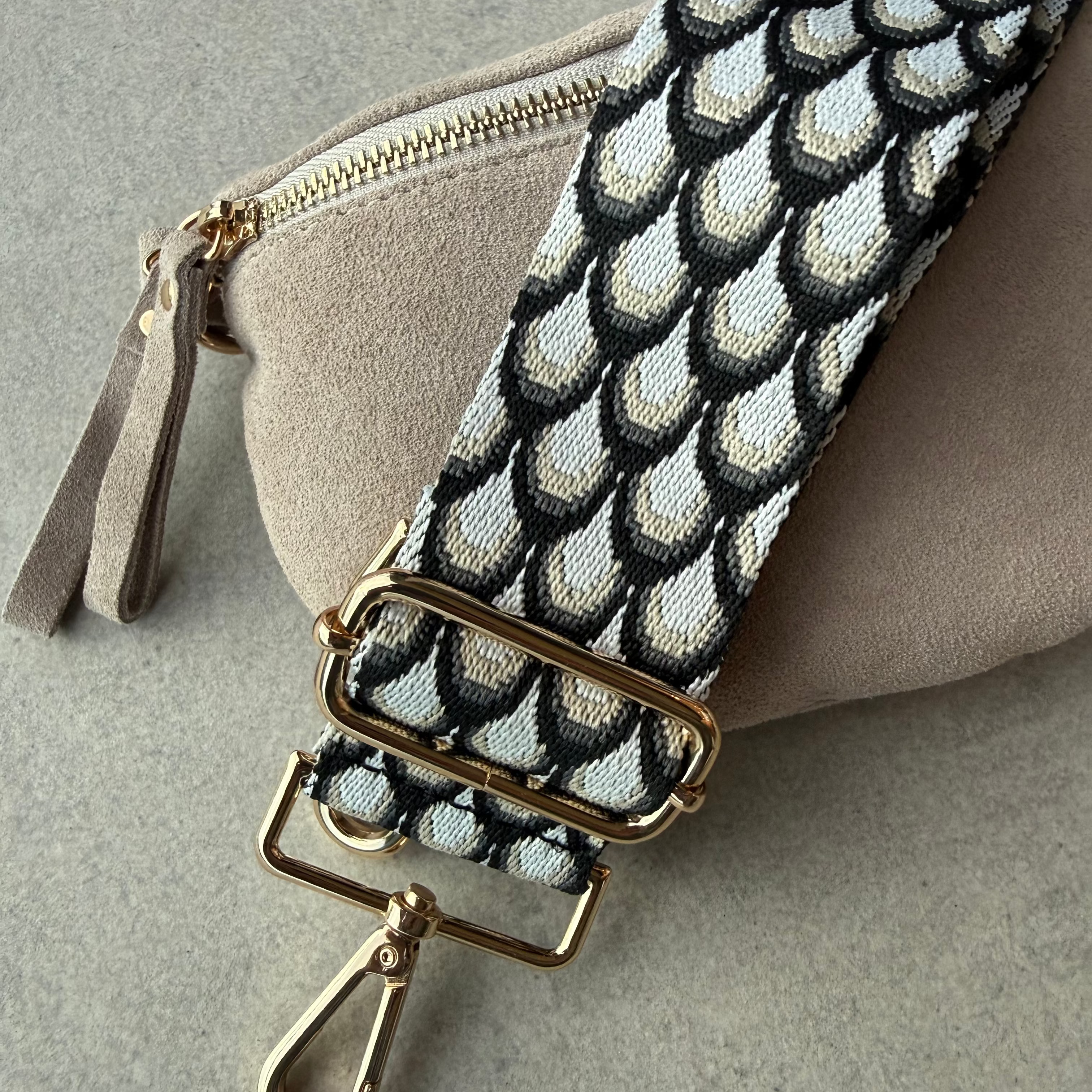 Albino Peacock Bag Strap