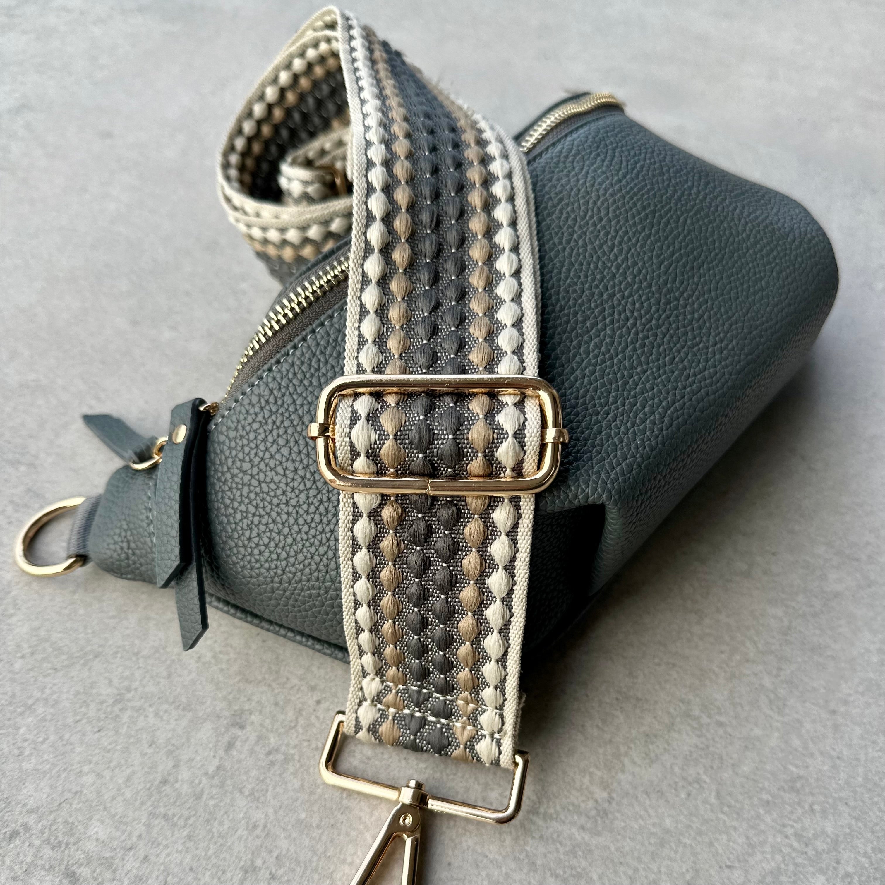 Large crossbody bag - Charcoal