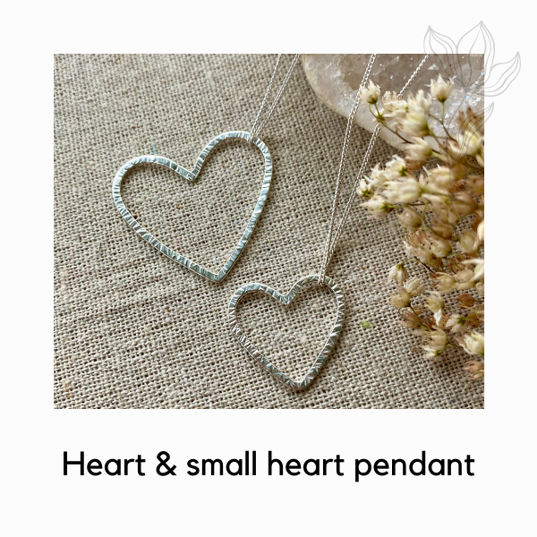Small Heart Necklace in Gold