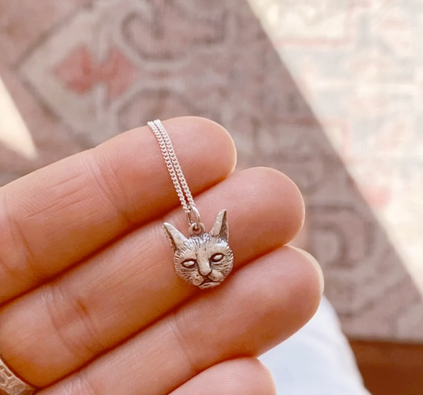 Kitty Cat Charm Necklace