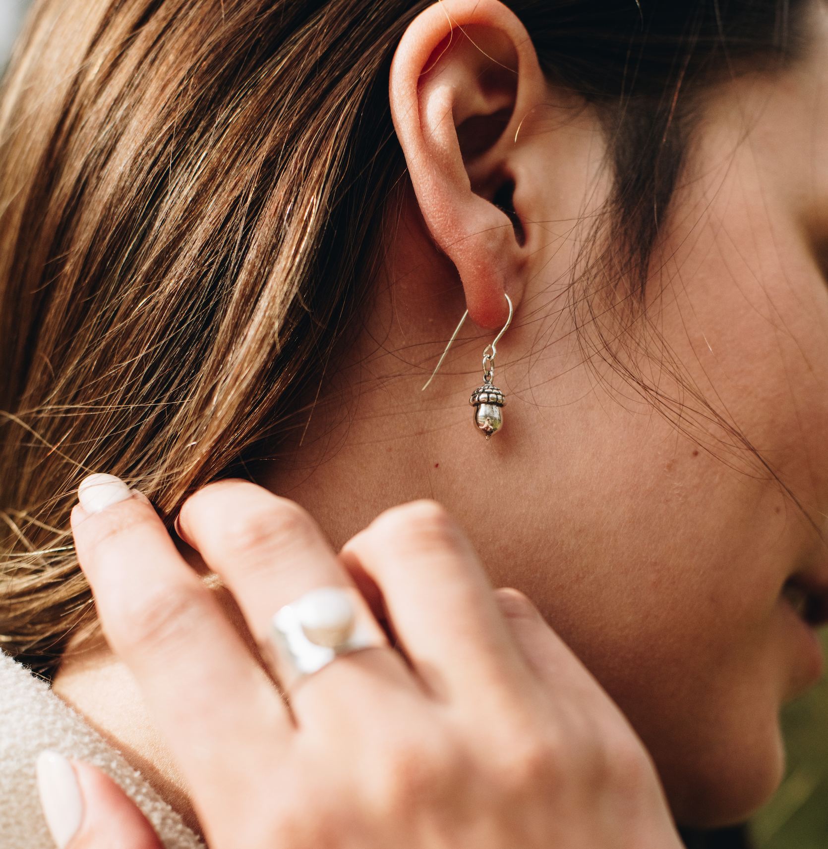 Acorn Earrings