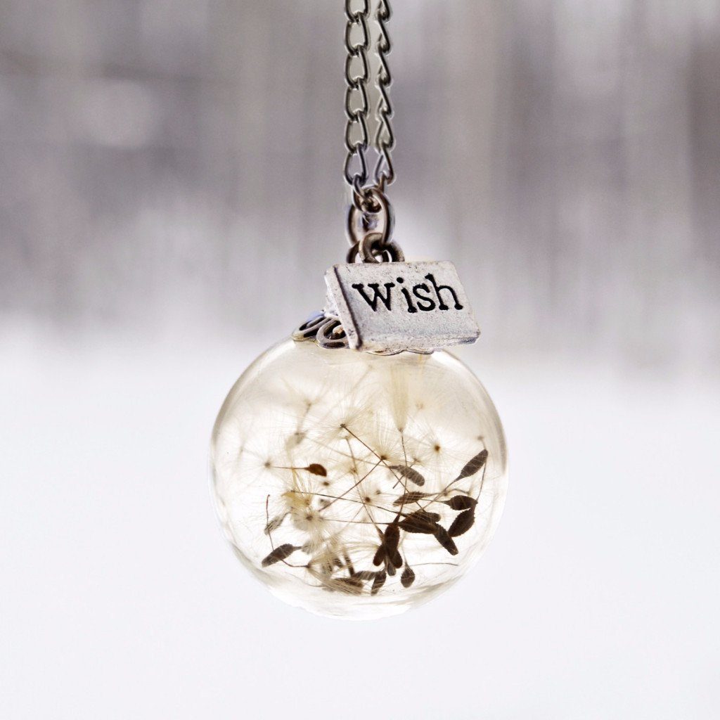 Dandelion Wish Necklace