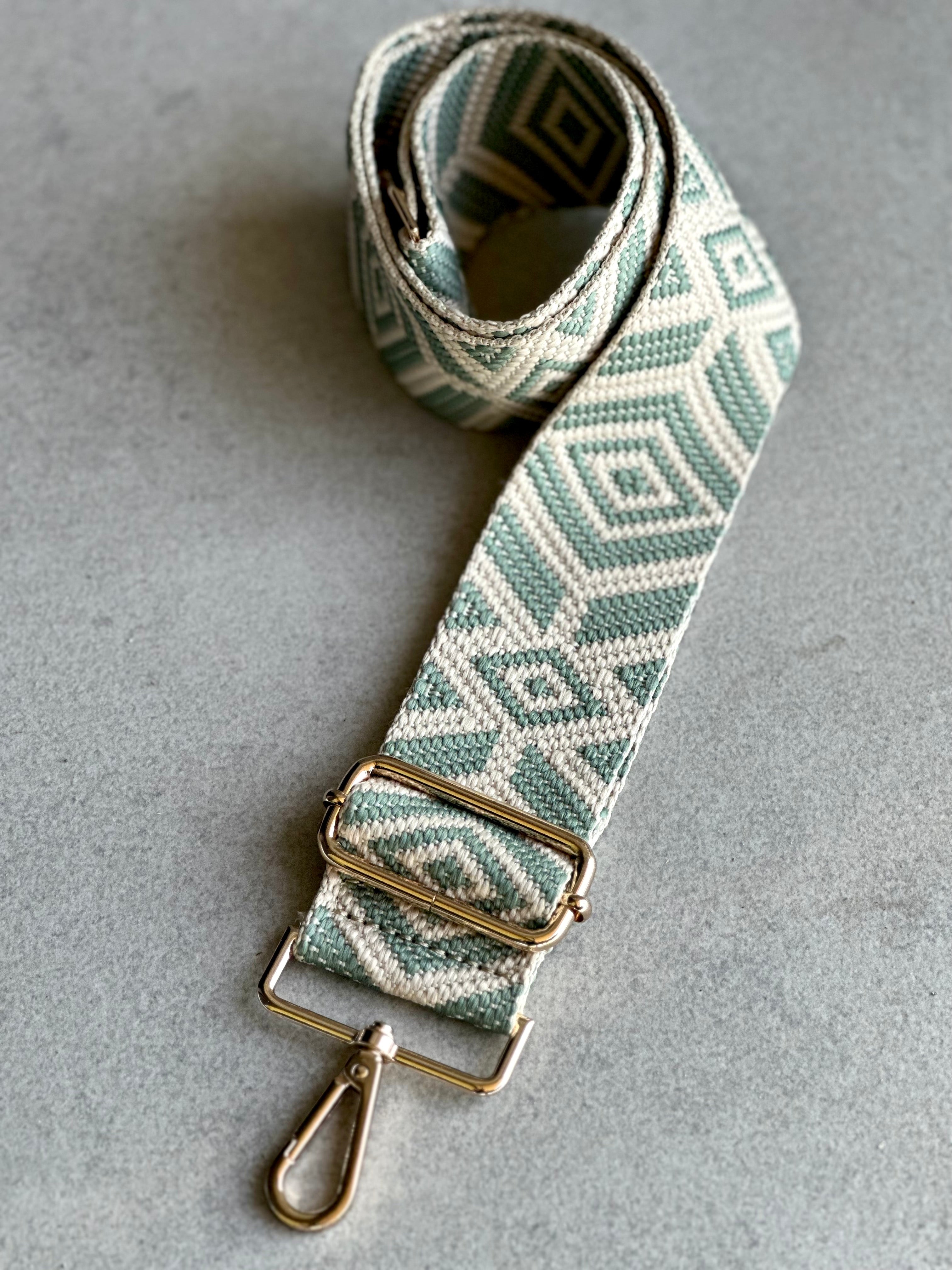 Green Diamond Bag Strap