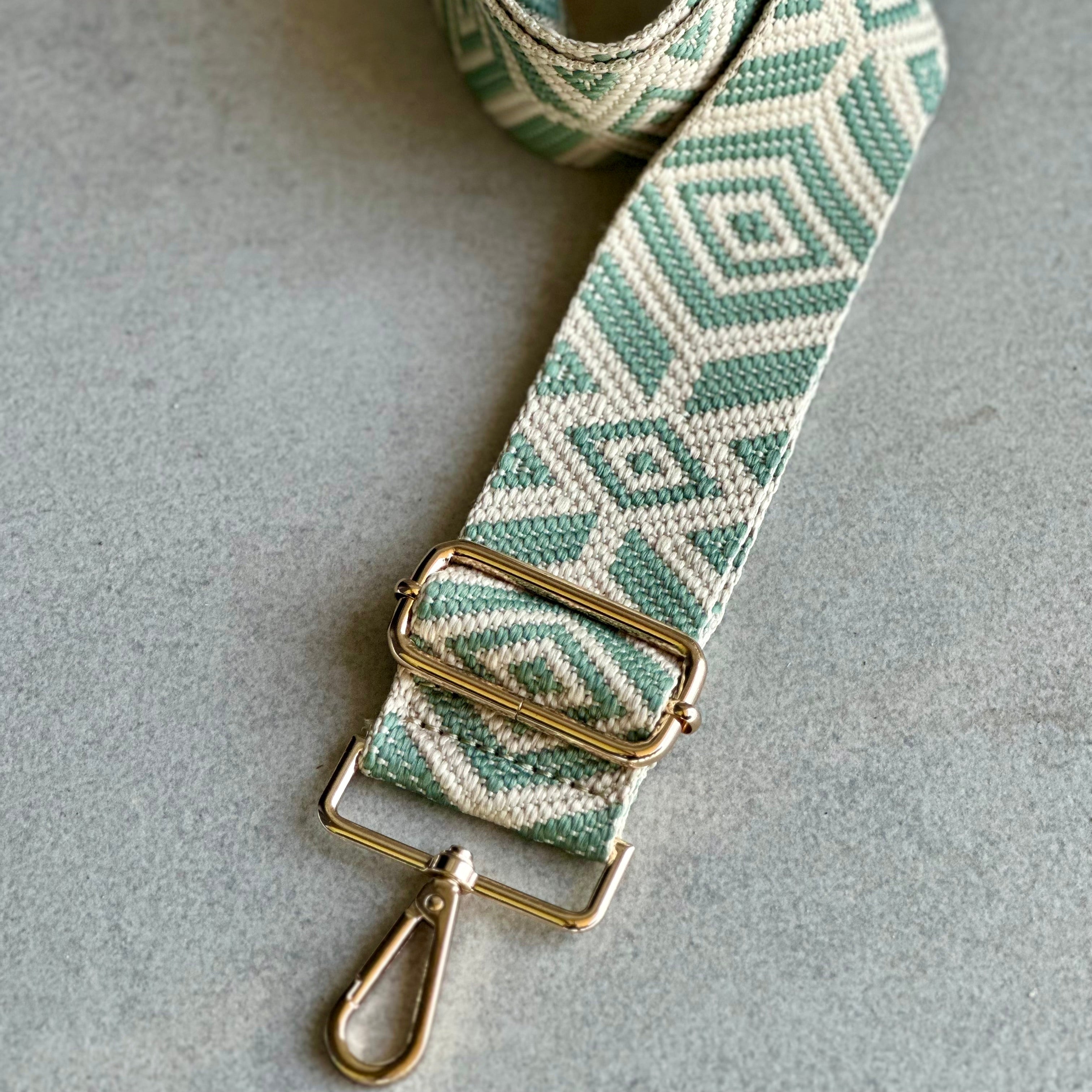 Green Diamond Bag Strap