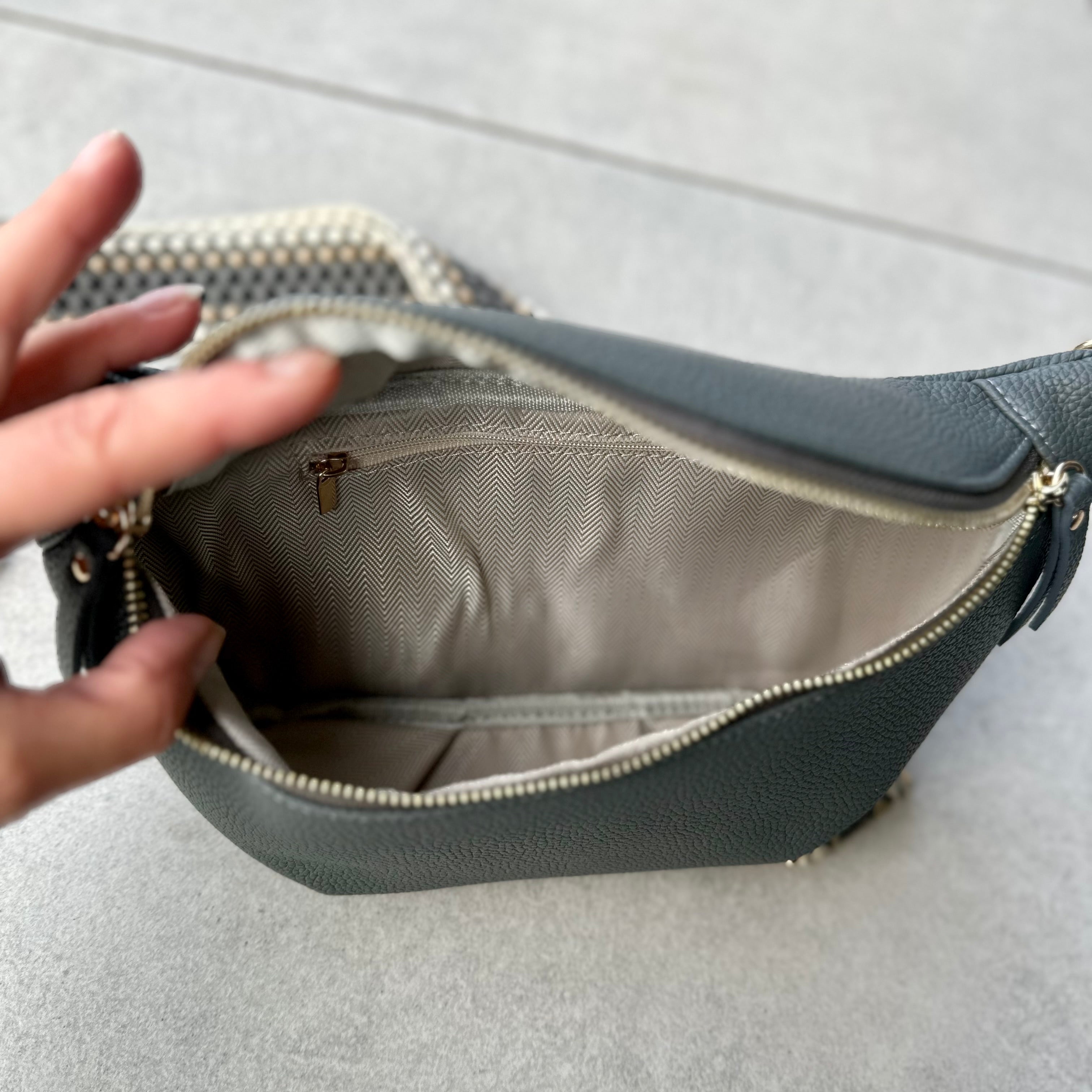 Large crossbody bag - Charcoal