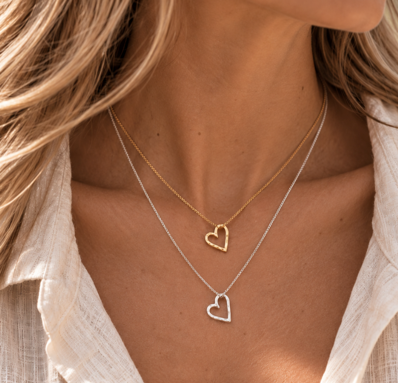 Tiny heart shape pendant
