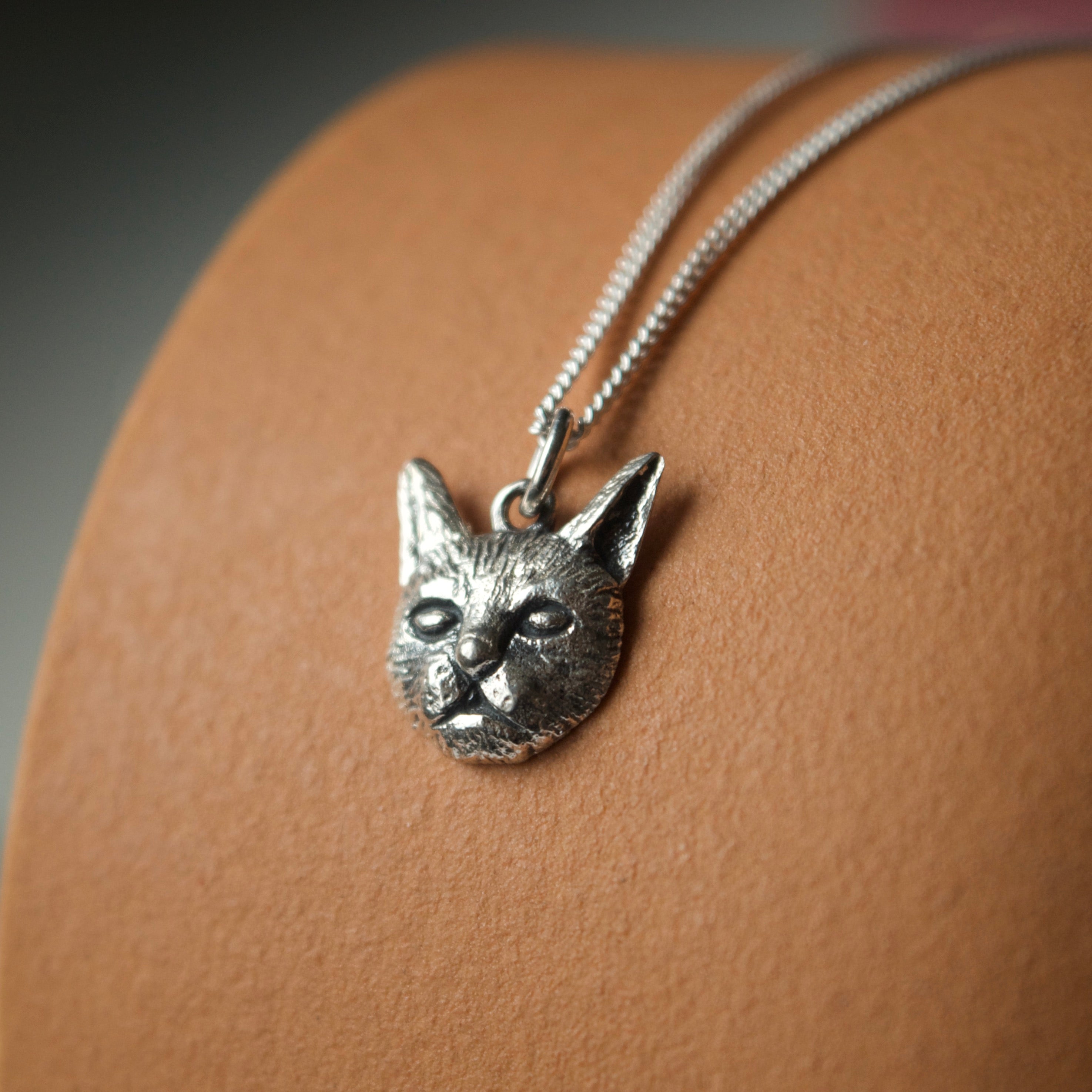 Kitty Cat Charm Necklace