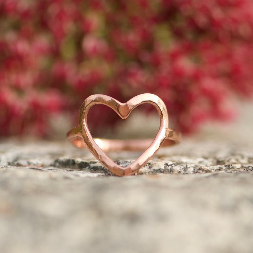 Heart Ring Rose Gold