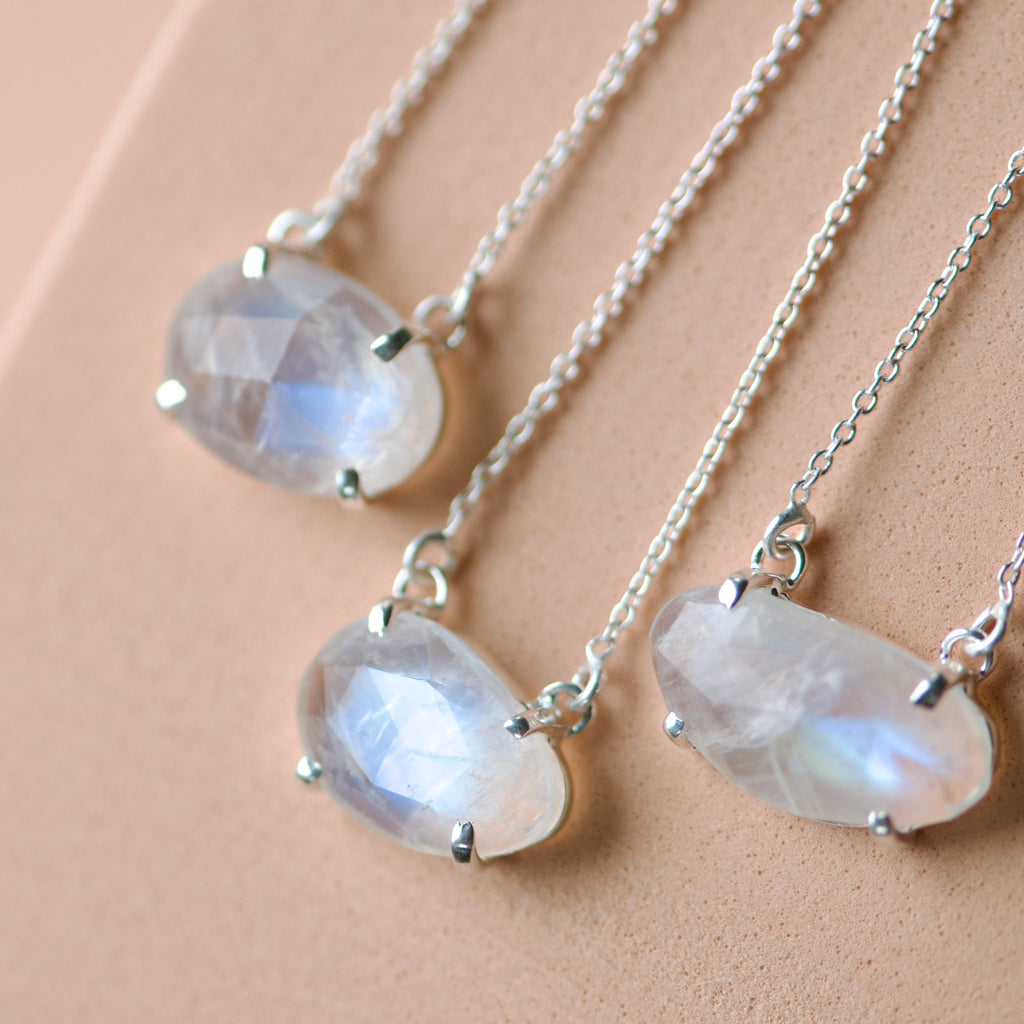 Rainbow Moonstone Pendant