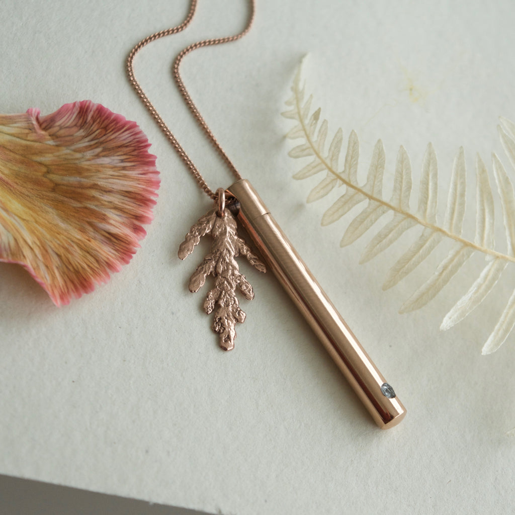 The Urn Necklace Rose Gold
