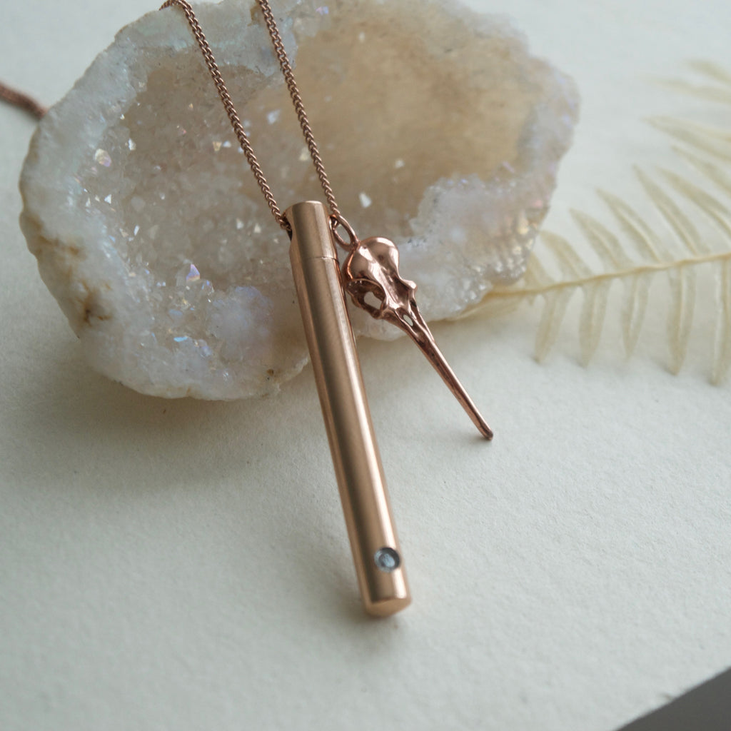 The Urn Necklace Rose Gold