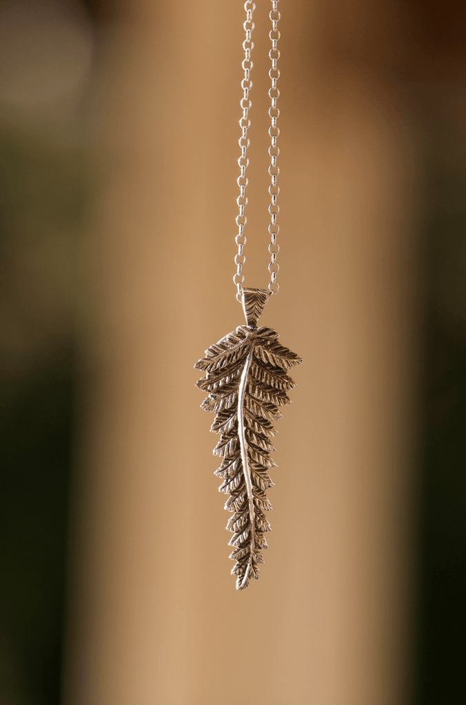 Fiddlehead Fern Pendant